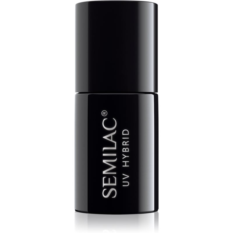 Semilac UV Hybrid Black & White гел лак за нокти цвят 031 Black Diamond 7 мл.