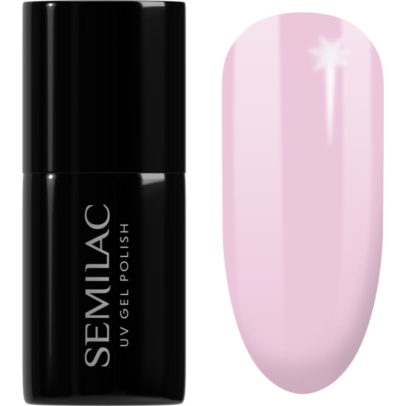 Semilac UV Hybrid Extend 5in1 gélový lak na nechty odtieň 803 Delicate Pink 7 ml