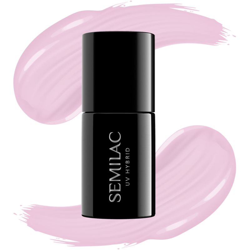 Semilac UV Hybrid Extend 5in1 гелевий лак для нігтів відтінок 803 Delicate Pink 7 мл