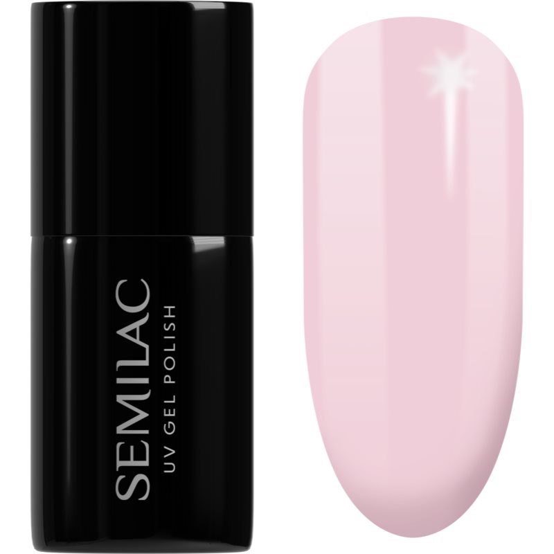 Semilac UV Hybrid Extend 5in1 géles körömlakk árnyalat Tender Pink 7 ml