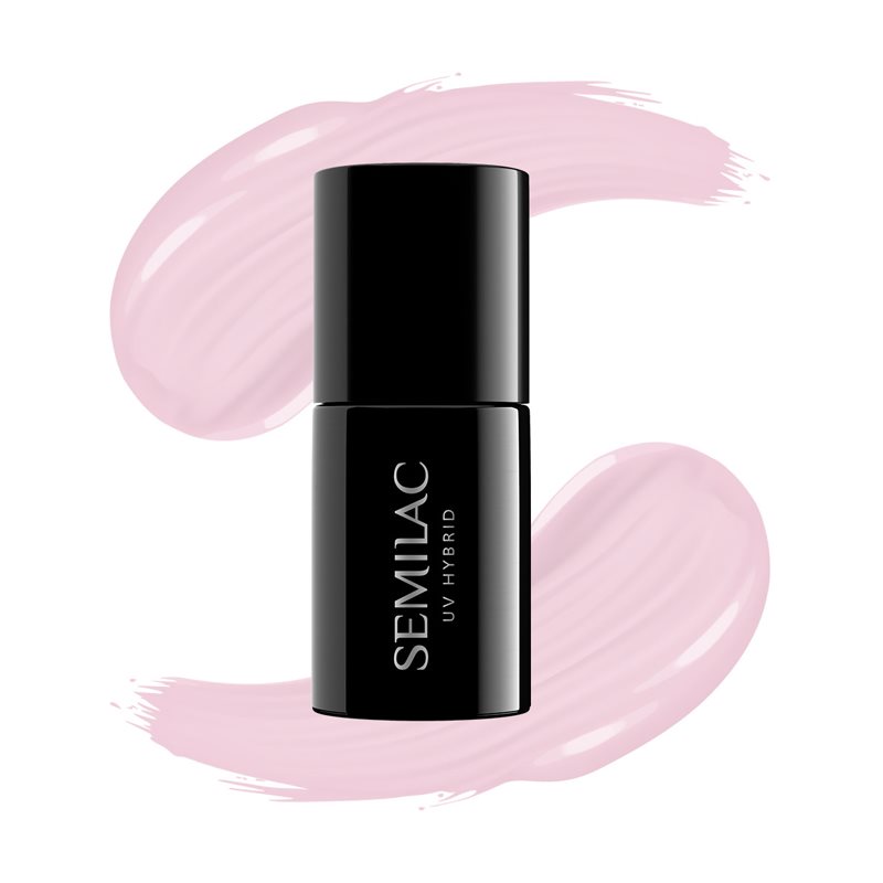 Semilac UV Hybrid Extend 5in1 Vernis à Ongles Gel Teinte Tender Pink 7 Ml