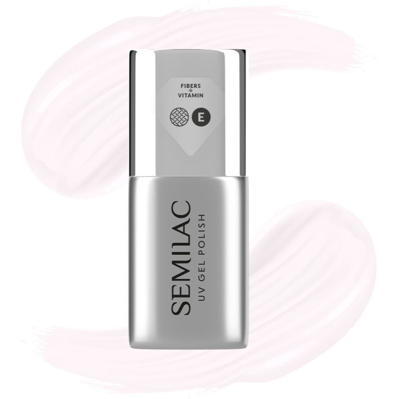 Semilac UV Hybrid Dream Long Base гелевий лак для подовження нігтів з вітаміном Е 7 мл