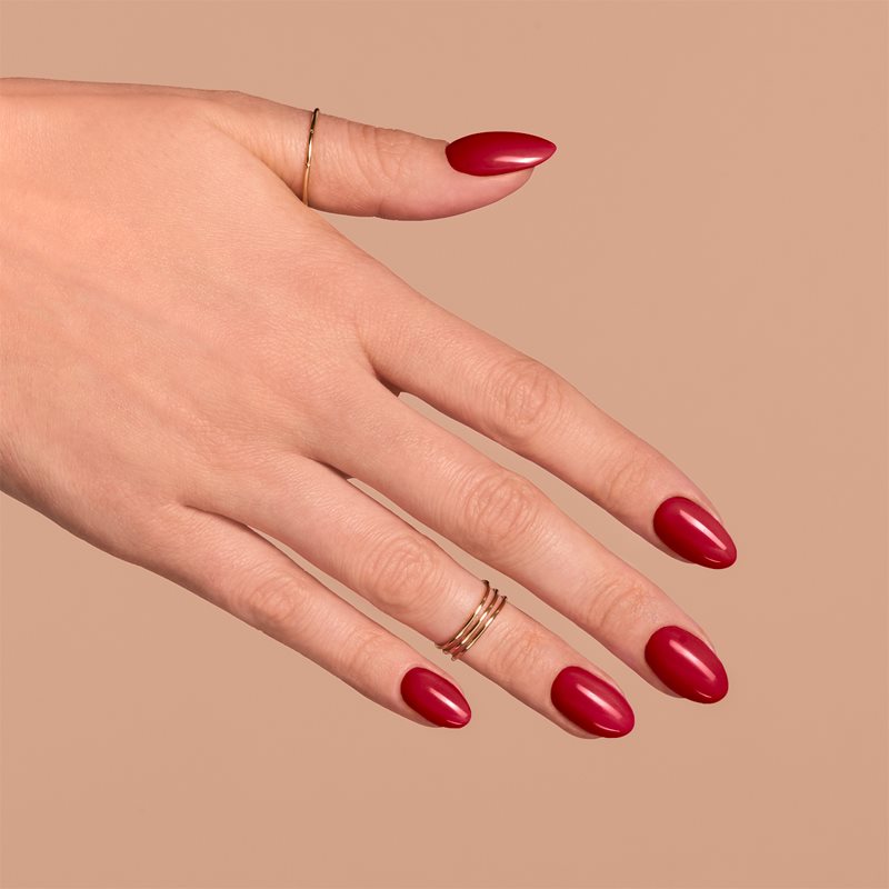 Semilac UV Hybrid Valentines гелевий лак для нігтів відтінок 345 Gorgeous Red 7 мл
