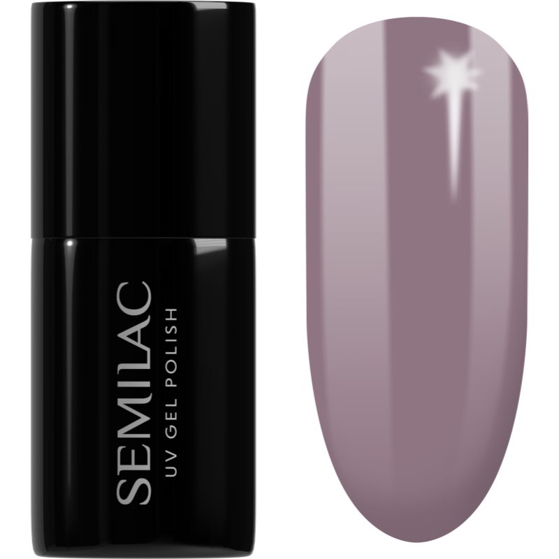 Semilac UV Hybrid Endless Summer Gel-Nagellack Farbton 373 Moderate Burgundy 7 ml