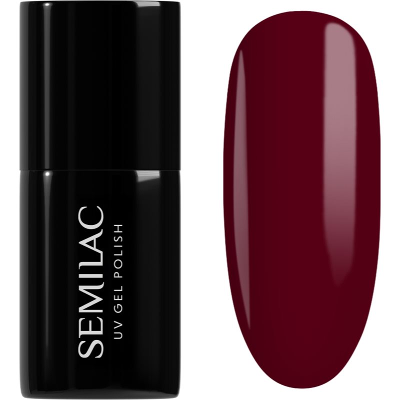 Semilac UV Hybrid Tastes Of Fall Gel Nagellak Tint 404 Black Beans Muffin 7 ml