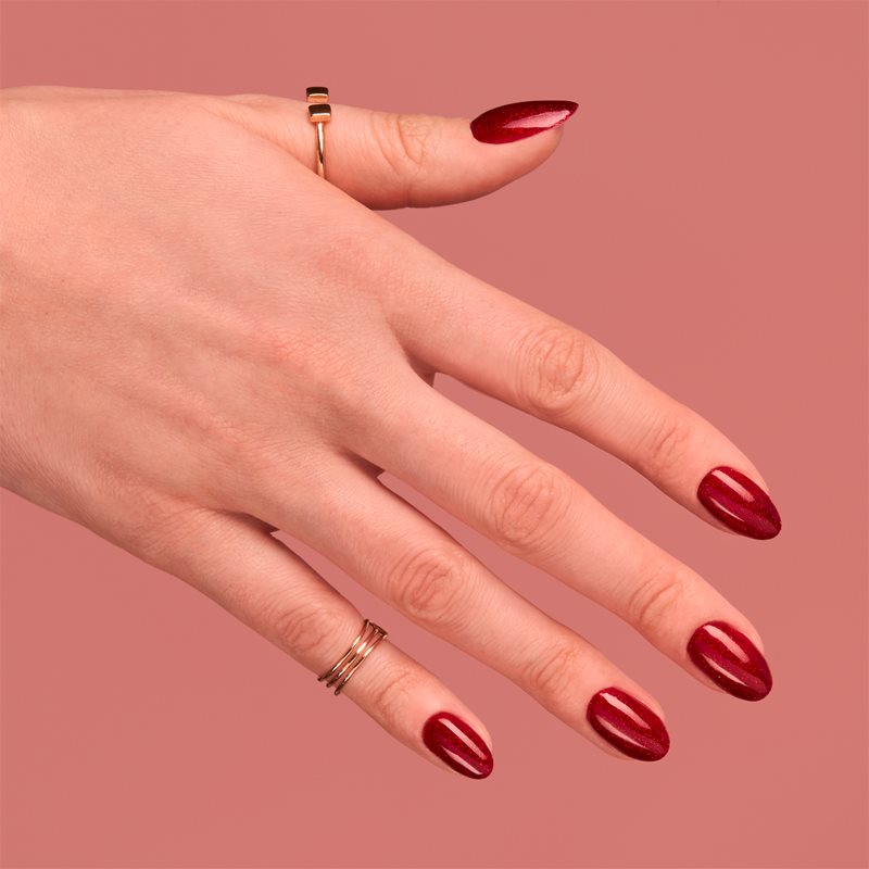 Semilac UV Hybrid X-Mass Vernis à Ongles Gel Teinte 306 Divine Red 7 Ml