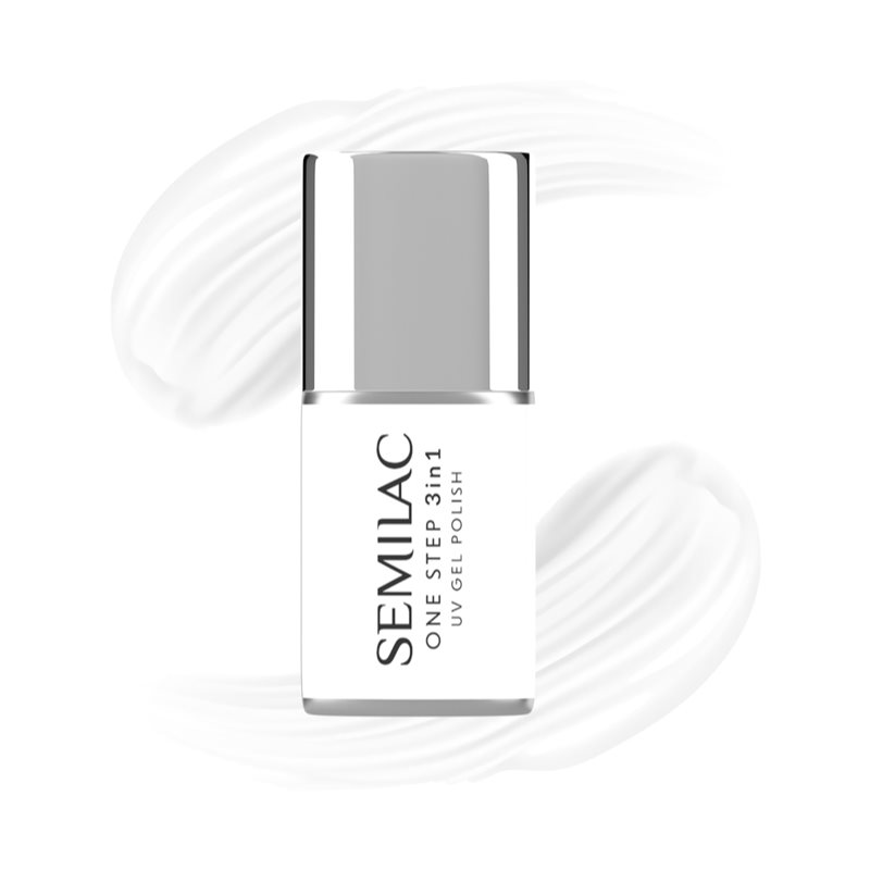 Semilac One Step Hybrid 3in1 гелевий лак для нігтів відтінок S251 Coconut Cream 7 мл