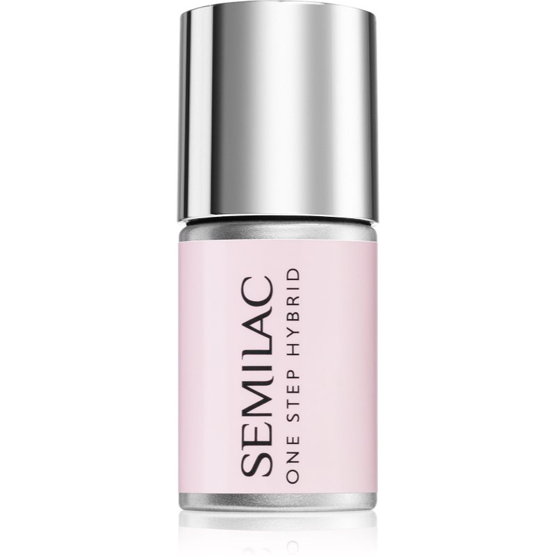 Semilac One Step Hybrid 3in1 гелевий лак для нігтів відтінок S253 Natural Pink 7 мл