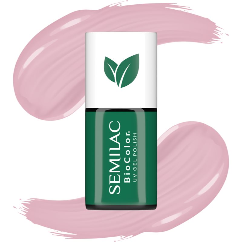 Semilac UV Hybrid BioColor Gel Nagellack für UV/LED Lampe Farbton 728 Pink Sunrise 7 ml