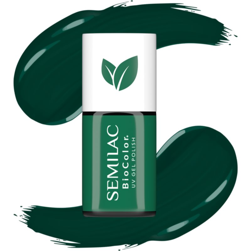 Semilac UV Hybrid BioColor Gel Nagellack für UV/LED Lampe Farbton 731 Bottle Green 7 ml
