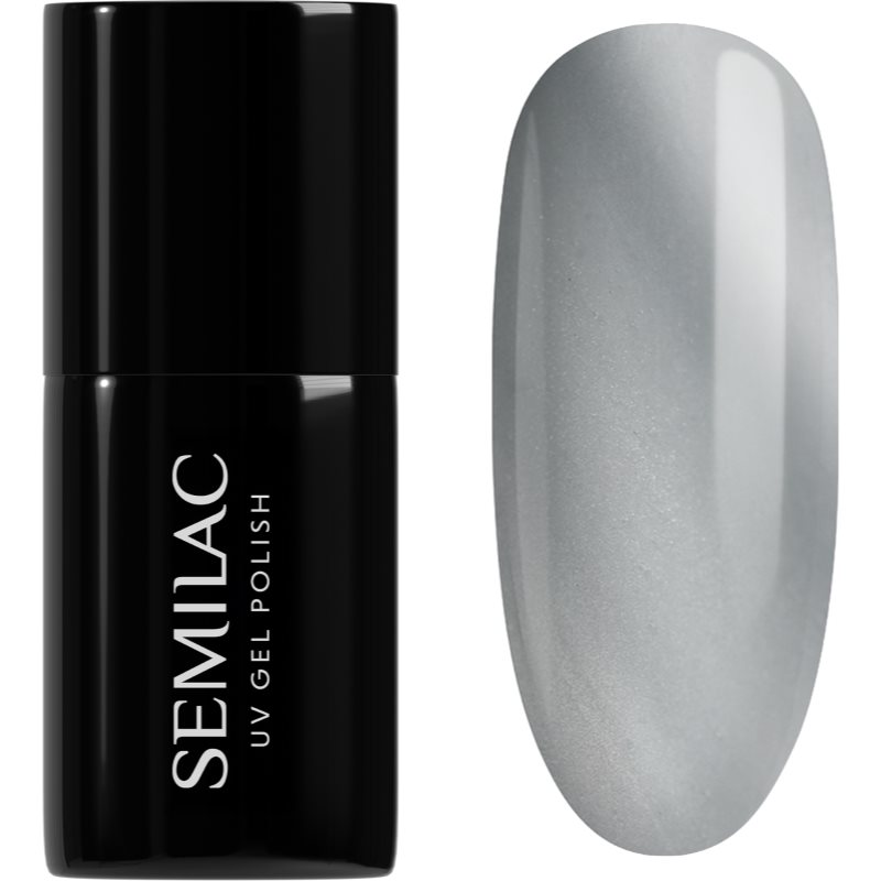 Semilac UV Hybrid Gloss gelový lak na nehty odstín 947 Basic Gloss 7 ml