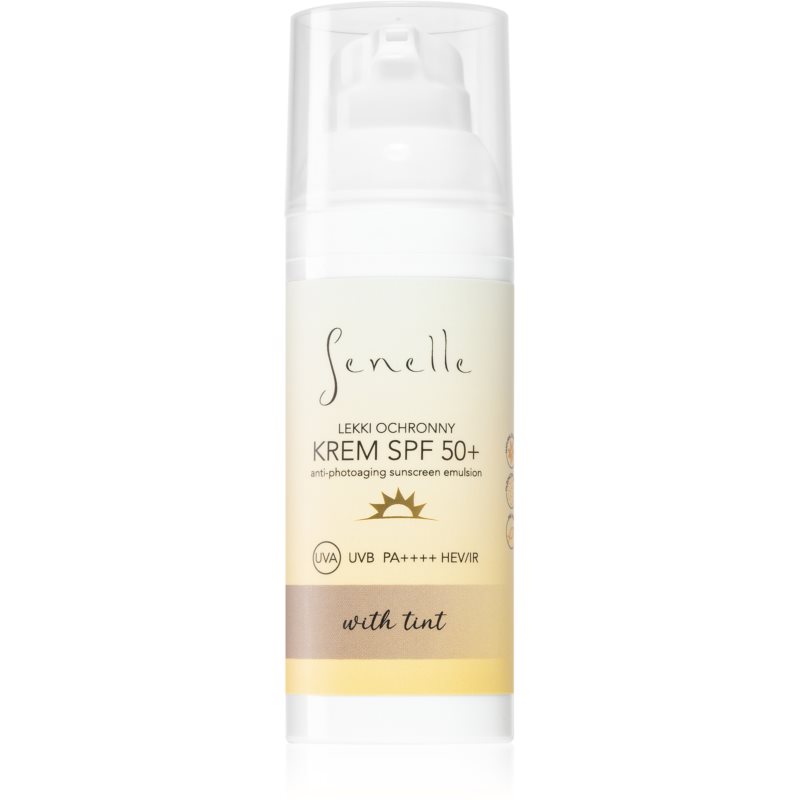 Senelle Cosmetics Light Protective With Tint tonizuojamasis apsauginis kremas SPF 50+ 50 ml