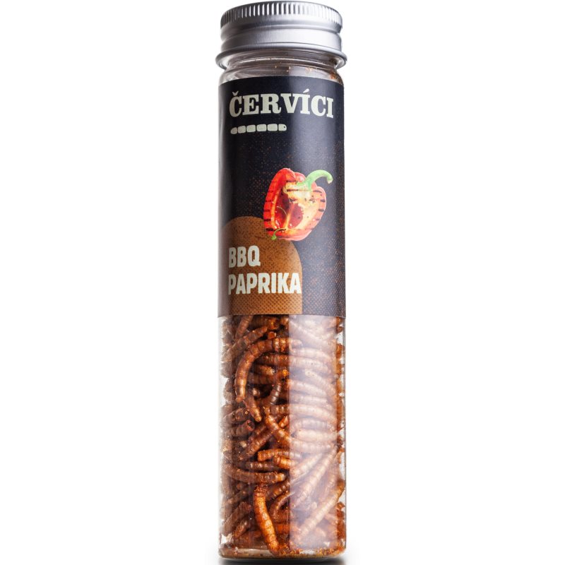 SENS Korenené červíky jedlý hmyz príchuť Smoked Pepper 15 g