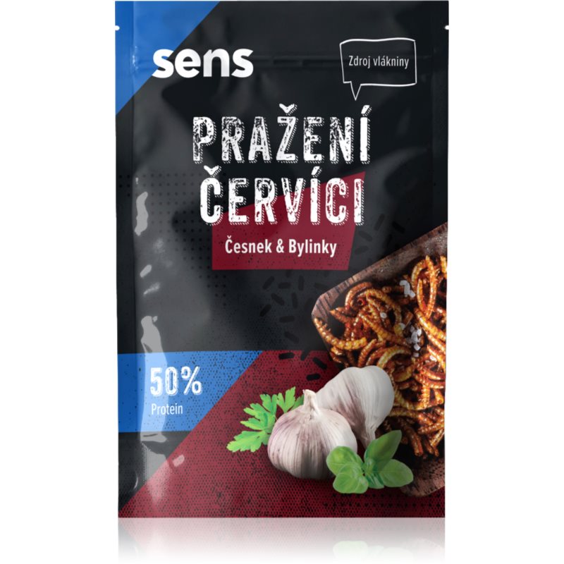 SENS Kořenění červíci jedlý hmyz příchuť Garlic & Herbs 12 g koupíte na Notino.cz