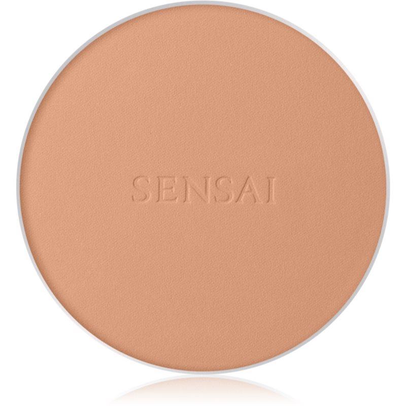 Sensai Total Finish компактна тональна крем-пудра змінне наповнення відтінок TF 204.5 Amber Beige, SPF 10 11 гр