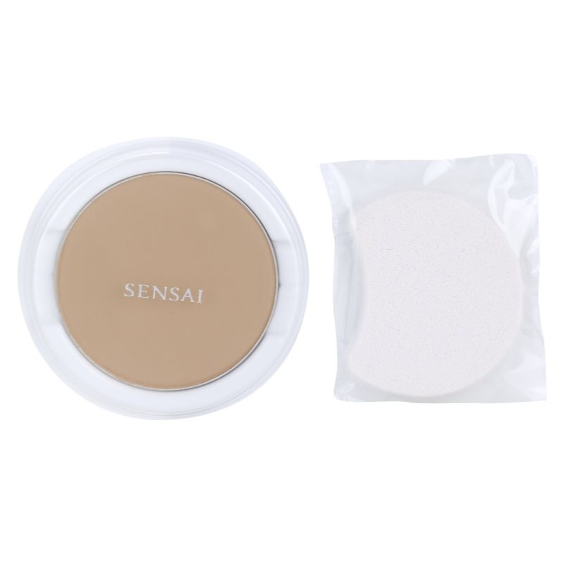 Sensai Cellular Performance Cream Foundation senėjimą lėtinanti kompaktinė pudra užpildas atspalvis TF22 Natural Beige SPF 15 11 g