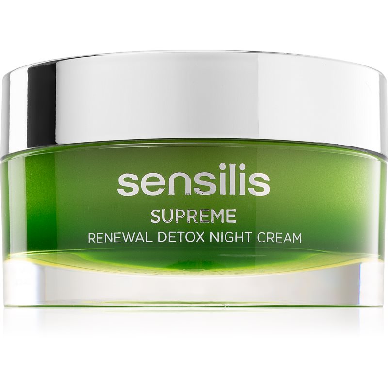 

Sensilis Supreme Renewal Detox нічний крем - детокс для регенерації та відновлення шкіри
