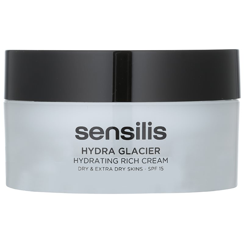 

Sensilis Hydra Glacier зволожуючий поживний крем SPF 15