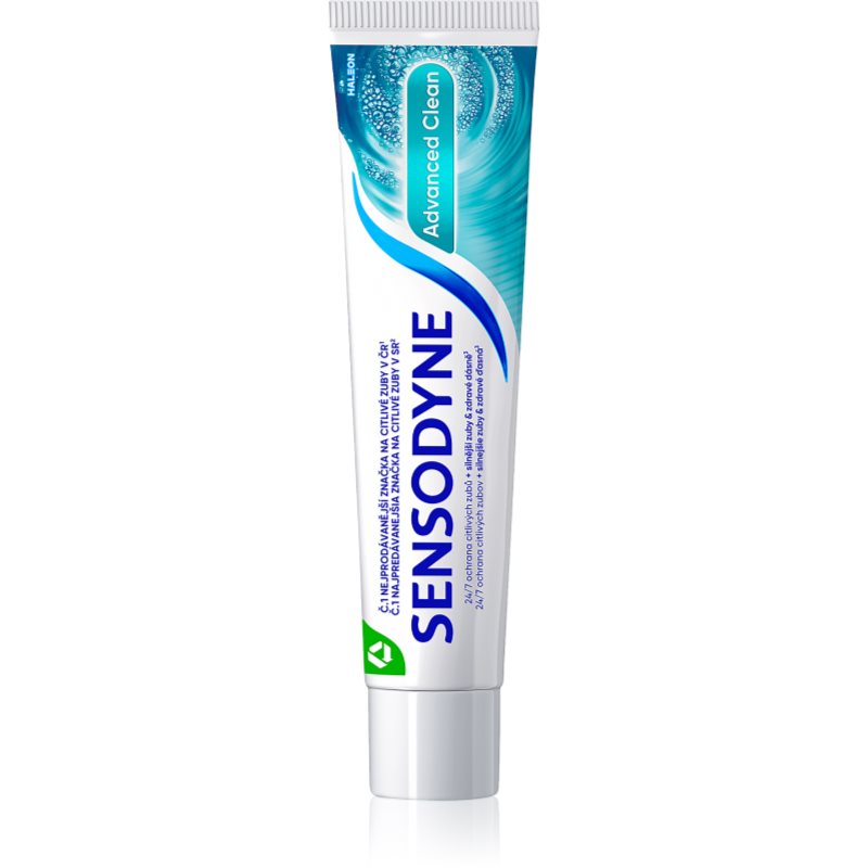 

Sensodyne Advanced Clean зубна паста з фтором для повноцінного захисту зубів