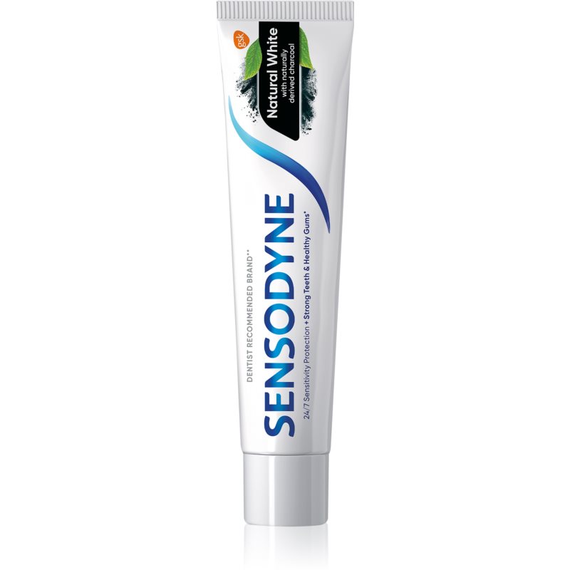 Sensodyne Natural White přírodní zubní pasta s fluoridem 75 ml