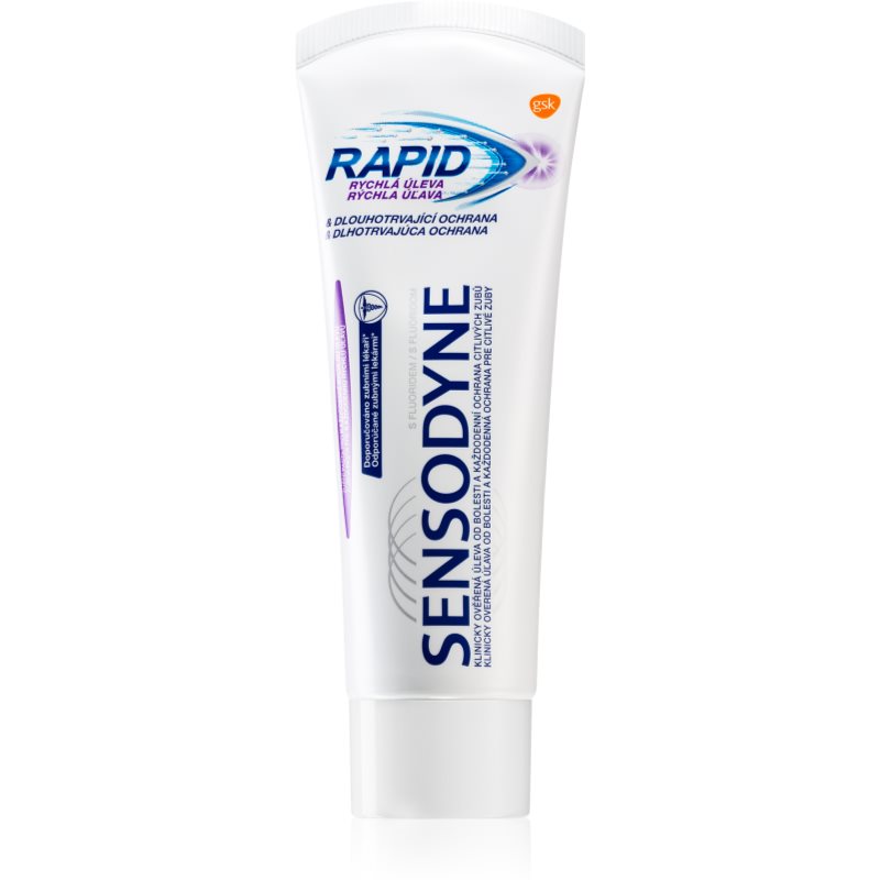 Sensodyne Rapid зубна паста з фтором для чутливих зубів 75 мл