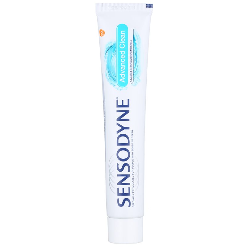 

Sensodyne Advanced Clean зубна паста з фтором для повноцінного захисту зубів