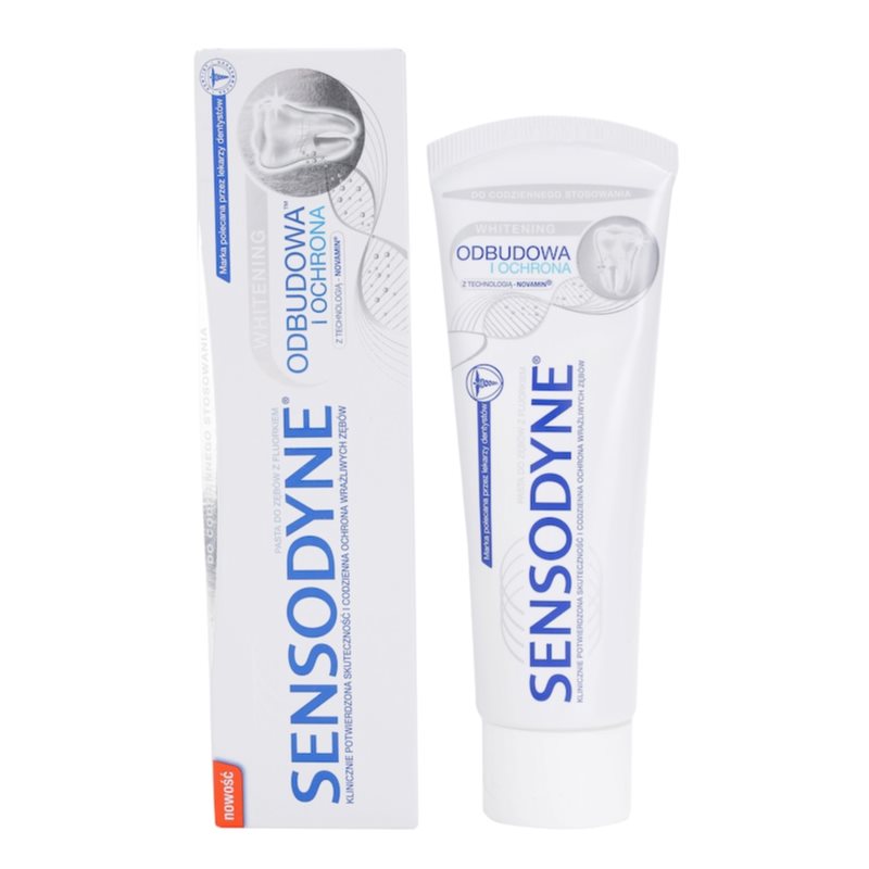 Sensodyne Repair & Protect Whitening відбілююча зубна паста для чутливих зубів 75 мл