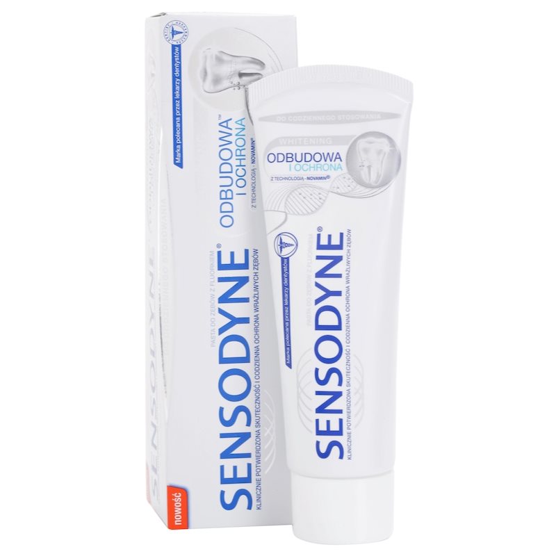 Sensodyne Repair & Protect Whitening відбілююча зубна паста для чутливих зубів 75 мл