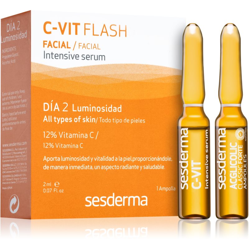 

Sesderma C-Vit + Acglicolic Flash ампула для омолодження шкіри