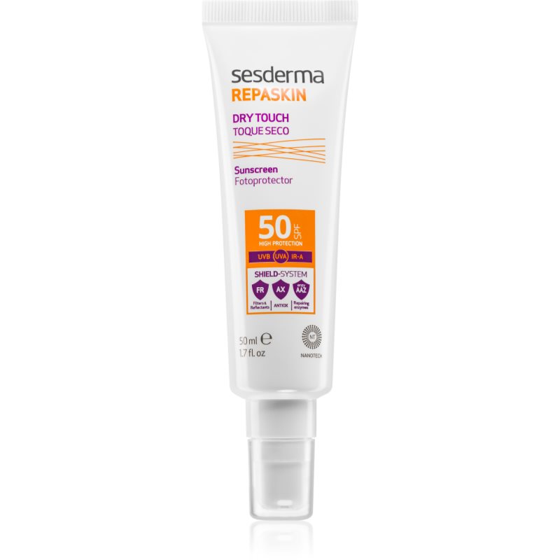 

Sesderma Repaskin 50 сонцезахисний гель-крем для обличчя SPF 50
