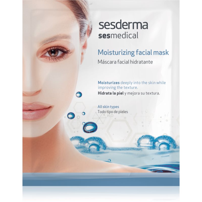 Sesderma Sesmedical Moisturizing Facial Mask vlažilna maska za obraz za vse tipe kože 25 ml