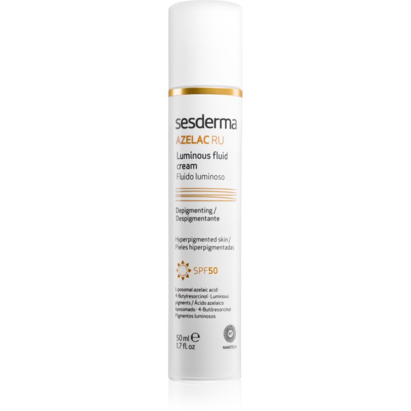 

Sesderma Azelac RU флюїд з ефектом вирівнювання SPF 50