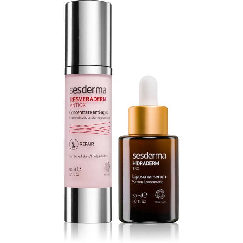 

Sesderma Resveraderm & Hidraderm TRX набір III. (проти ознак старіння)