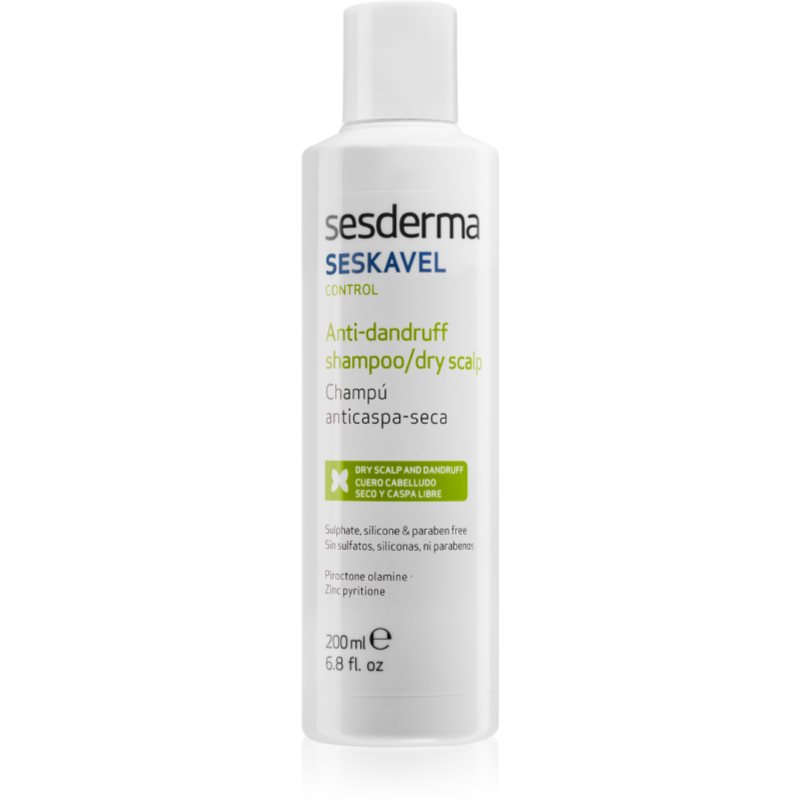 Sesderma Seskavel Control Anti-dandruff Shampoo For Dry And Sensitive Scalp 200 Ml