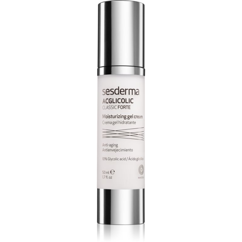 Sesderma Acglicolic Classic Forte Facial Gel Cream For Comprehensive Anti-wrinkle Protection 50 Ml