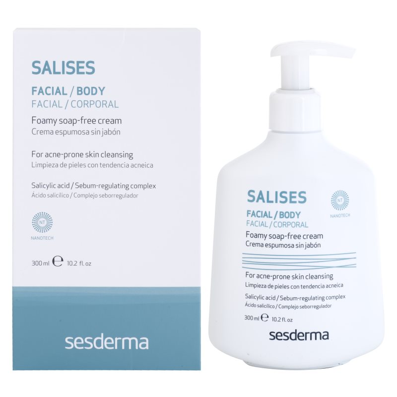 

Sesderma Salises очищуючий гель для обличчя та тіла