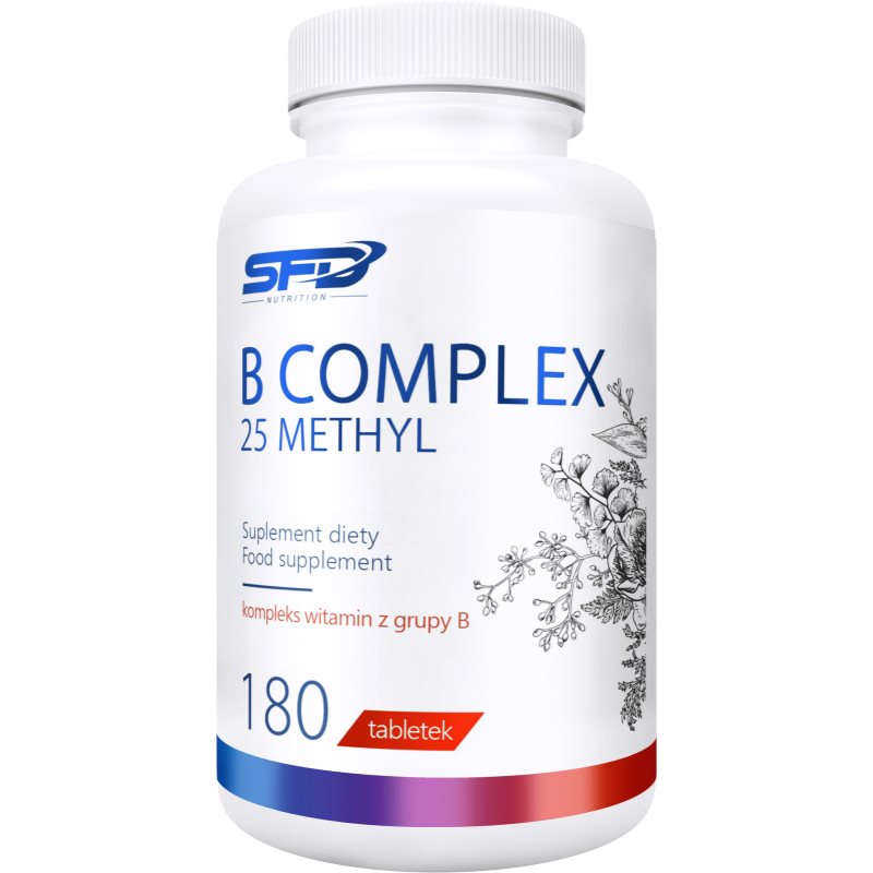E-shop SFD Nutrition B Complex 25 Methyl komplex vitamínu B 180 cps