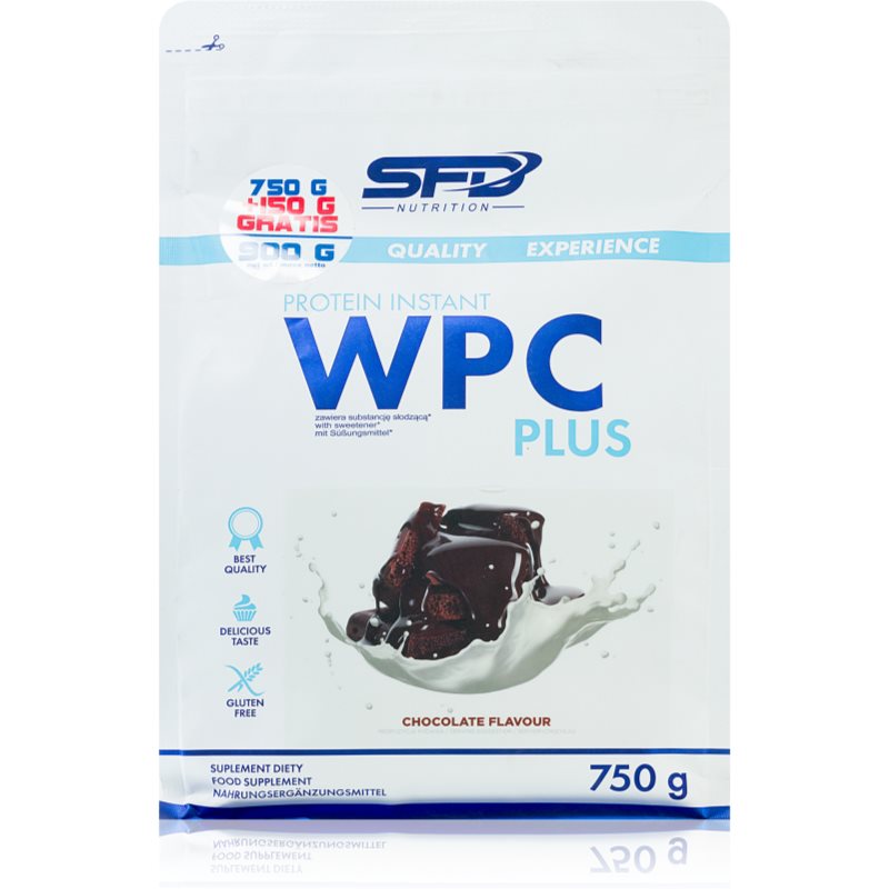 E-shop SFD Nutrition WPC Protein Plus syrovátkový protein příchuť Chocolate 900 g