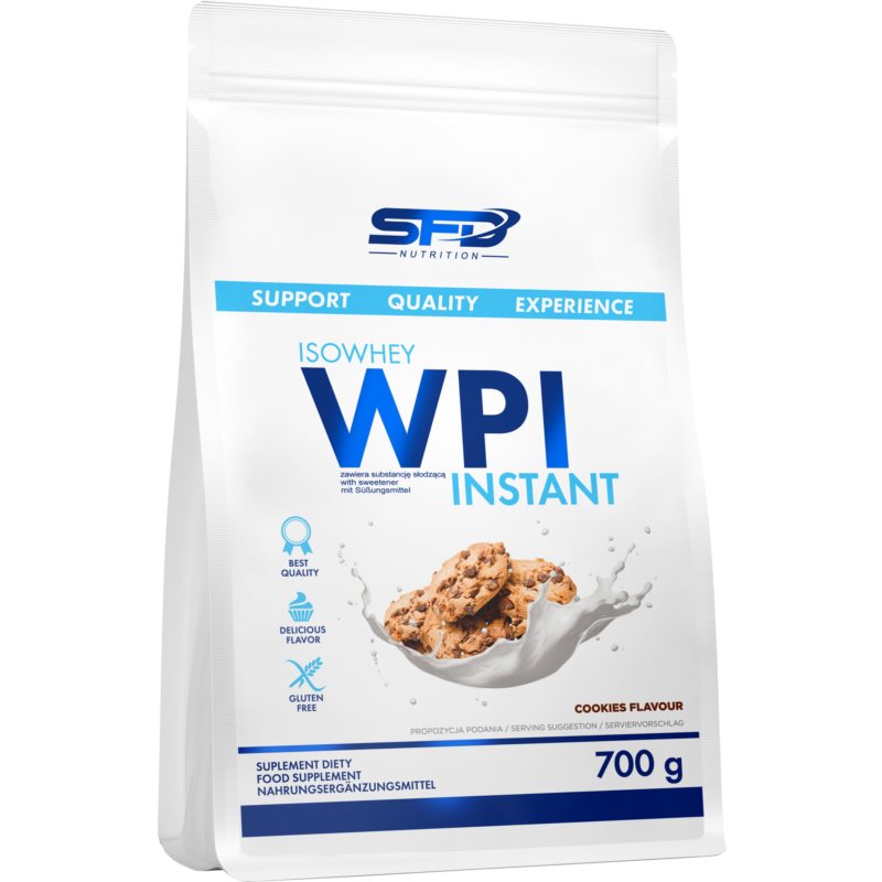 SFD Nutrition WPI Isowhey Instant srvátkový izolát príchuť Cookies 700 g
