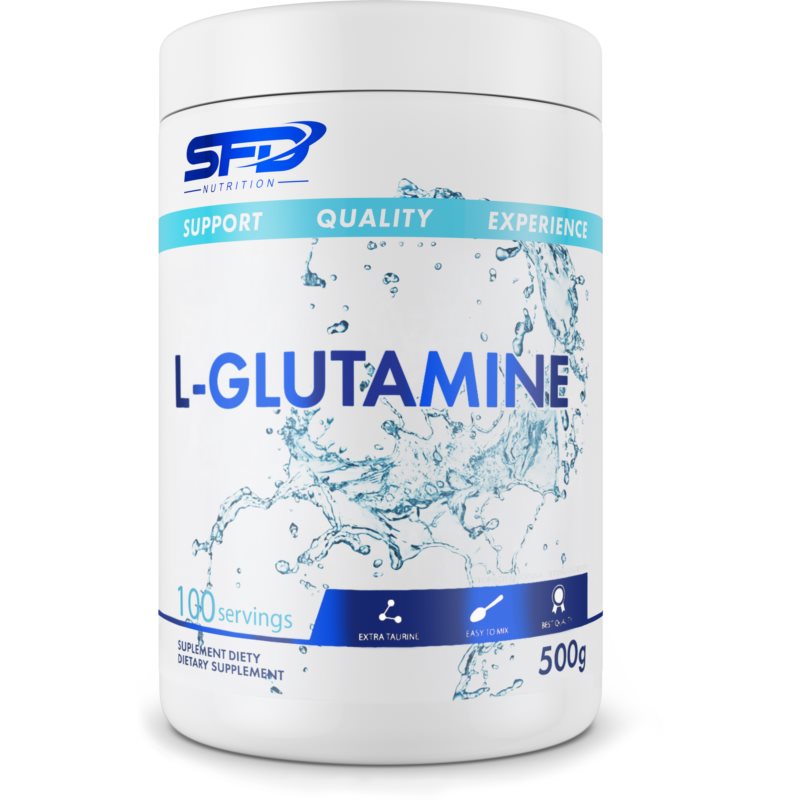 SFD Nutrition Glutamine podpora tvorby svalovej hmoty 500 g