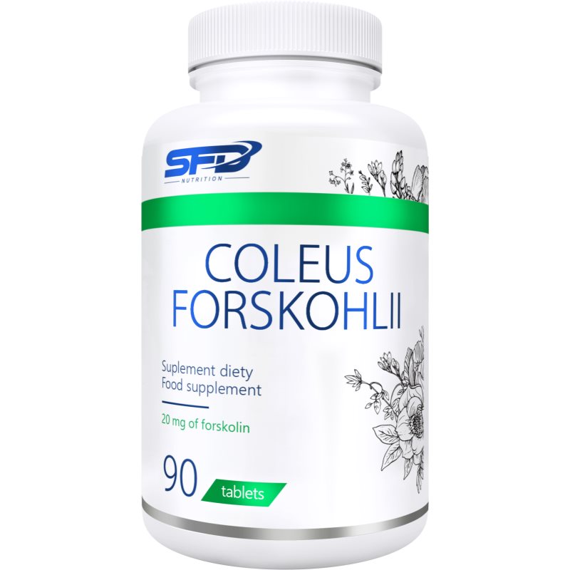 SFD Nutrition Coleus Forskohlii tablety pri redukcii hmotnosti 90 cps