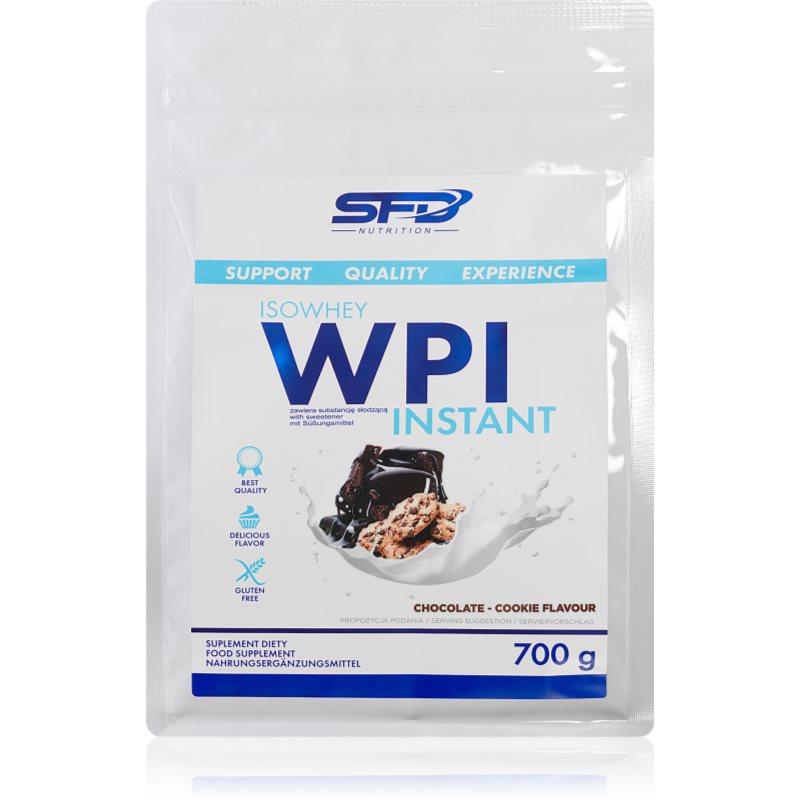 SFD Nutrition WPI Isowhey Instant srvátkový izolát príchuť Chocolate Cookies 700 g