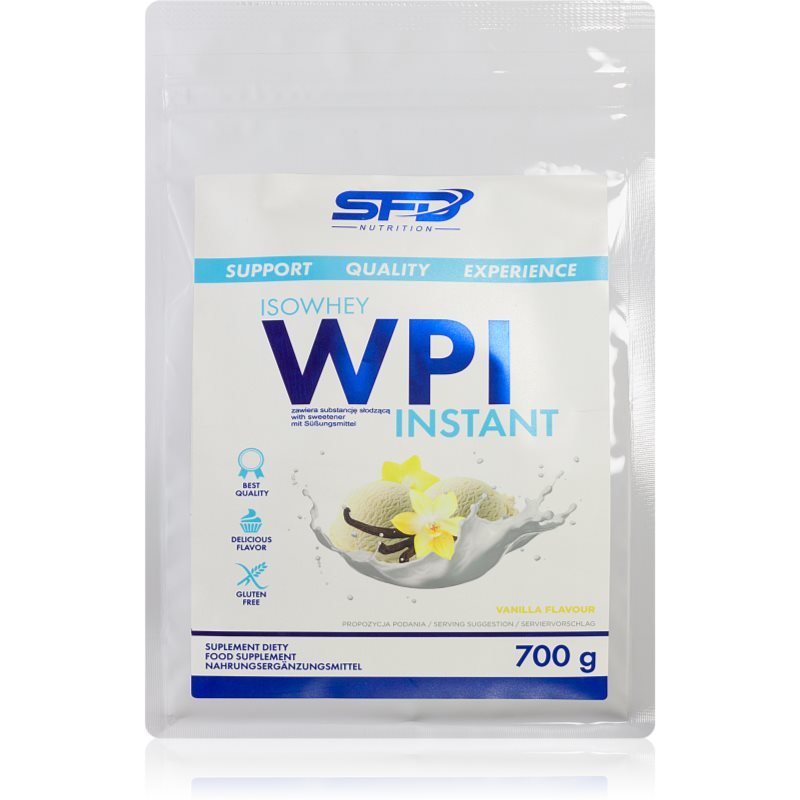 SFD Nutrition WPI Isowhey Instant srvátkový izolát príchuť Vanilla 700 g