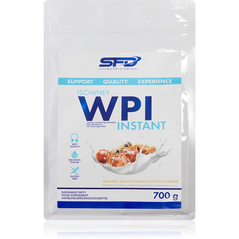 SFD Nutrition WPI Isowhey Instant srvátkový izolát príchuť Caramel Salted Peanut Butter 700 g