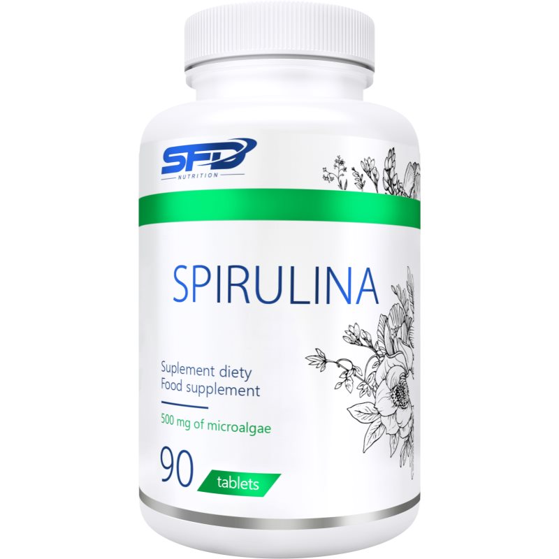 SFD Nutrition Spirulina tablety na detoxikáciu organizmu a podporu imunity 90 tbl