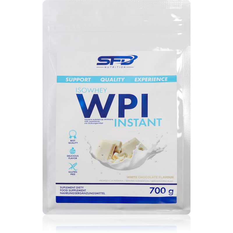 SFD Nutrition WPI Isowhey Instant srvátkový izolát príchuť White Chocolate 700 g