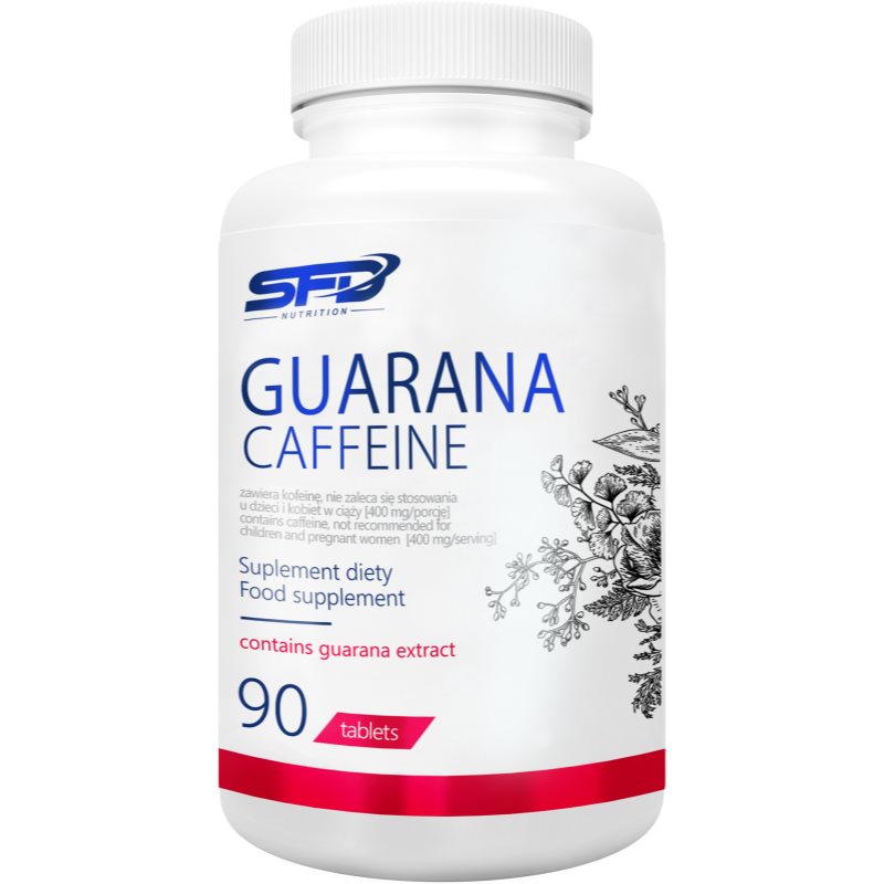 E-shop SFD Nutrition Guarana Caffeine podpora sportovního výkonu 90 tbl