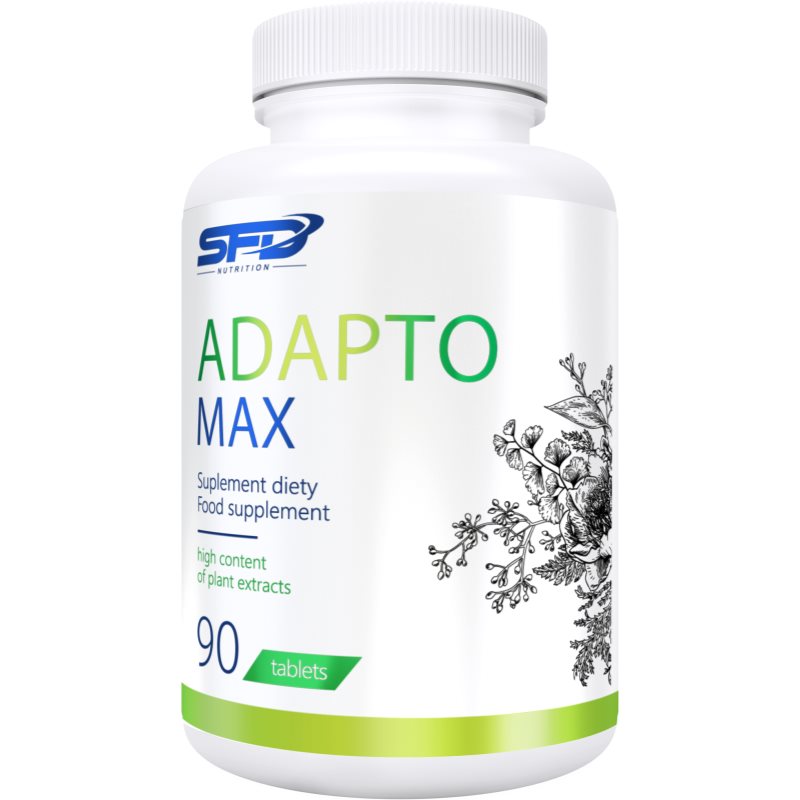 SFD Nutrition Adapto Max adaptogén pre psychickú pohodu 90 tbl
