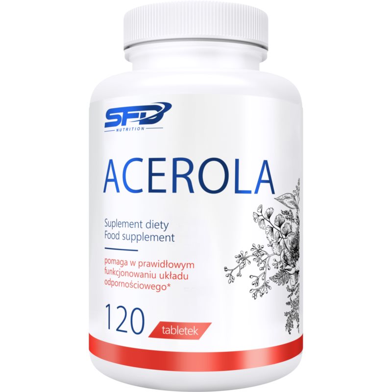 E-shop SFD Nutrition Acerola tablety pro podporu imunitního systému, krásnou pleť a nehty 120 tbl