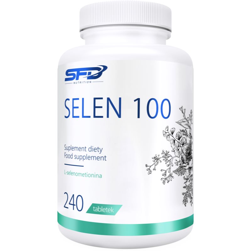 SFD Nutrition Selenium 100 tablety pro krásné vlasy, pleť a nehty 240 tbl